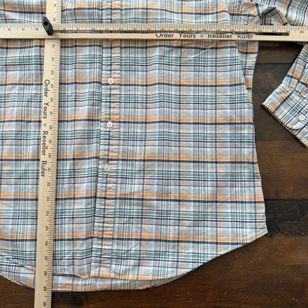 Lot Of 3 Ralph Lauren Shirt Mens Large Plaid Stripe Button Down‎ Cotton Casual - Picture 12 of 16